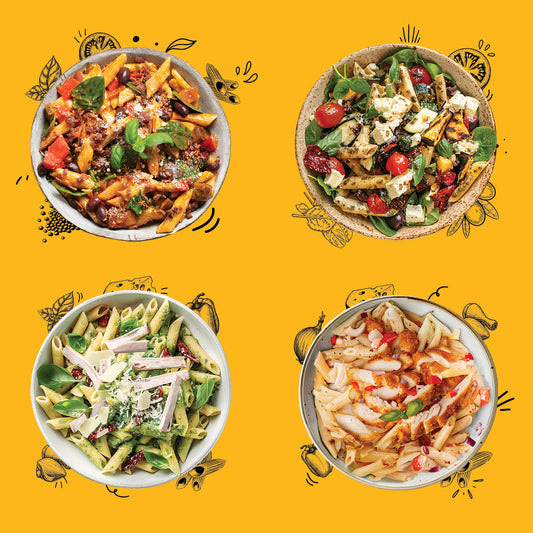 The OG Pasta Salads! Fresh, Flavour-Packed Crowd Pleasers for Every Event.