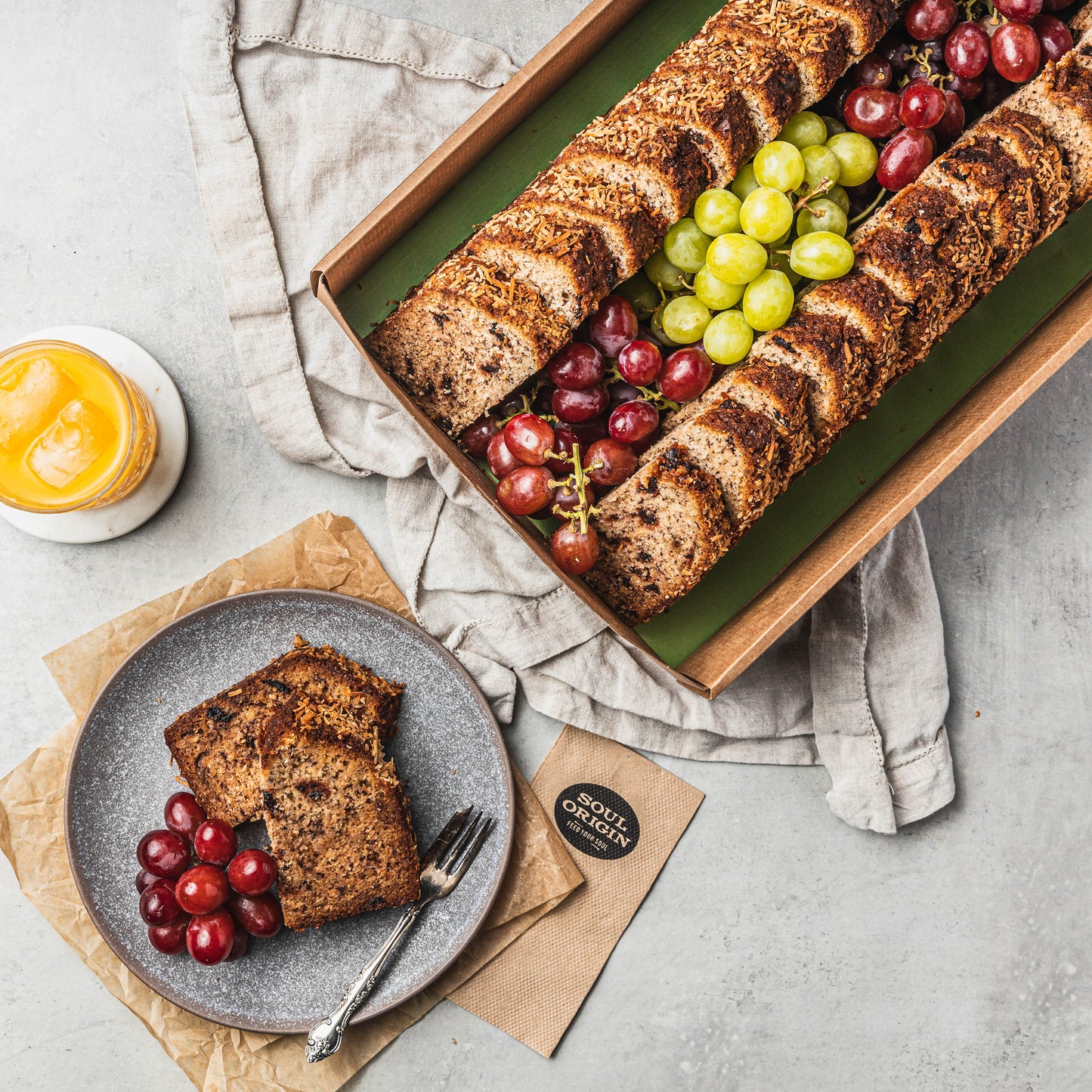 Chocolate Coconut Banana Bread 12 pieces