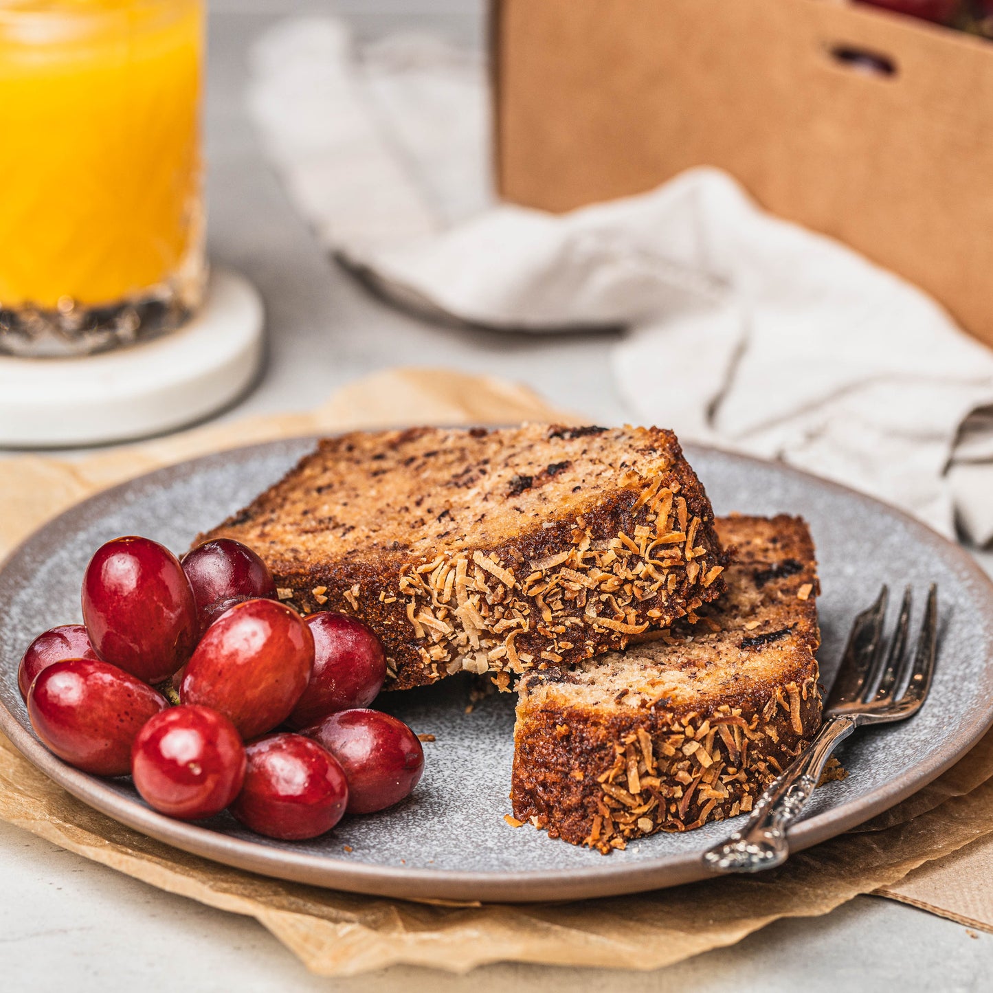 Chocolate Coconut Banana Bread