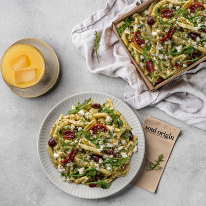 Salad Platter: Vegetarian Pesto Pasta