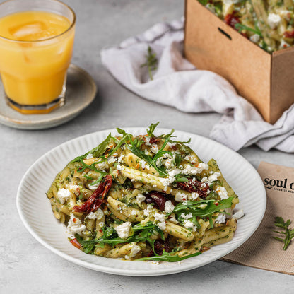 Salad Platter: Vegetarian Pesto Pasta