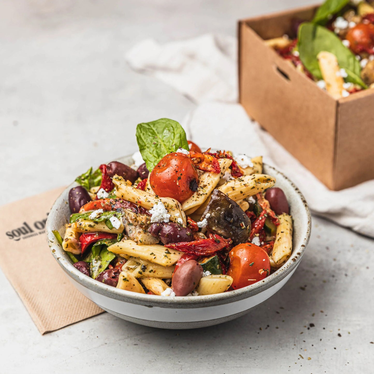 Salad Platter: Tuscan Veg Pasta