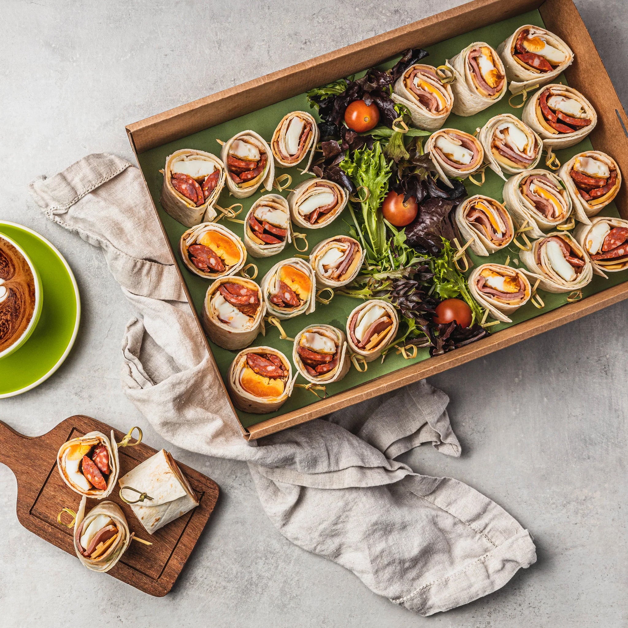 Breakfast Sandwiche Raps Corporate Catering – SO Catering