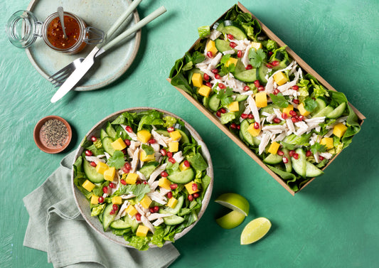 Soul Origin Salad Platter: Summer Chicken Mango