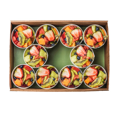 Seasonal Fruit Salad Pots