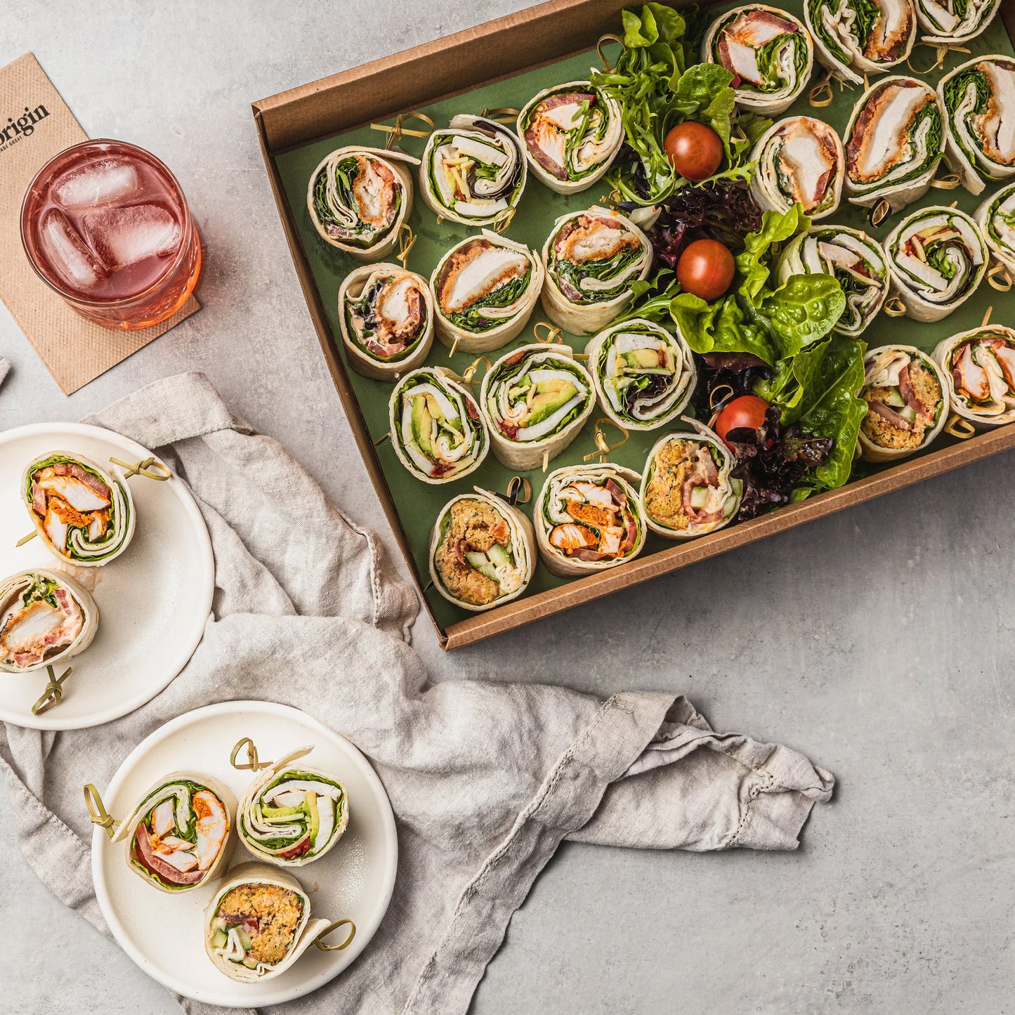 Mixed Wrap Platter