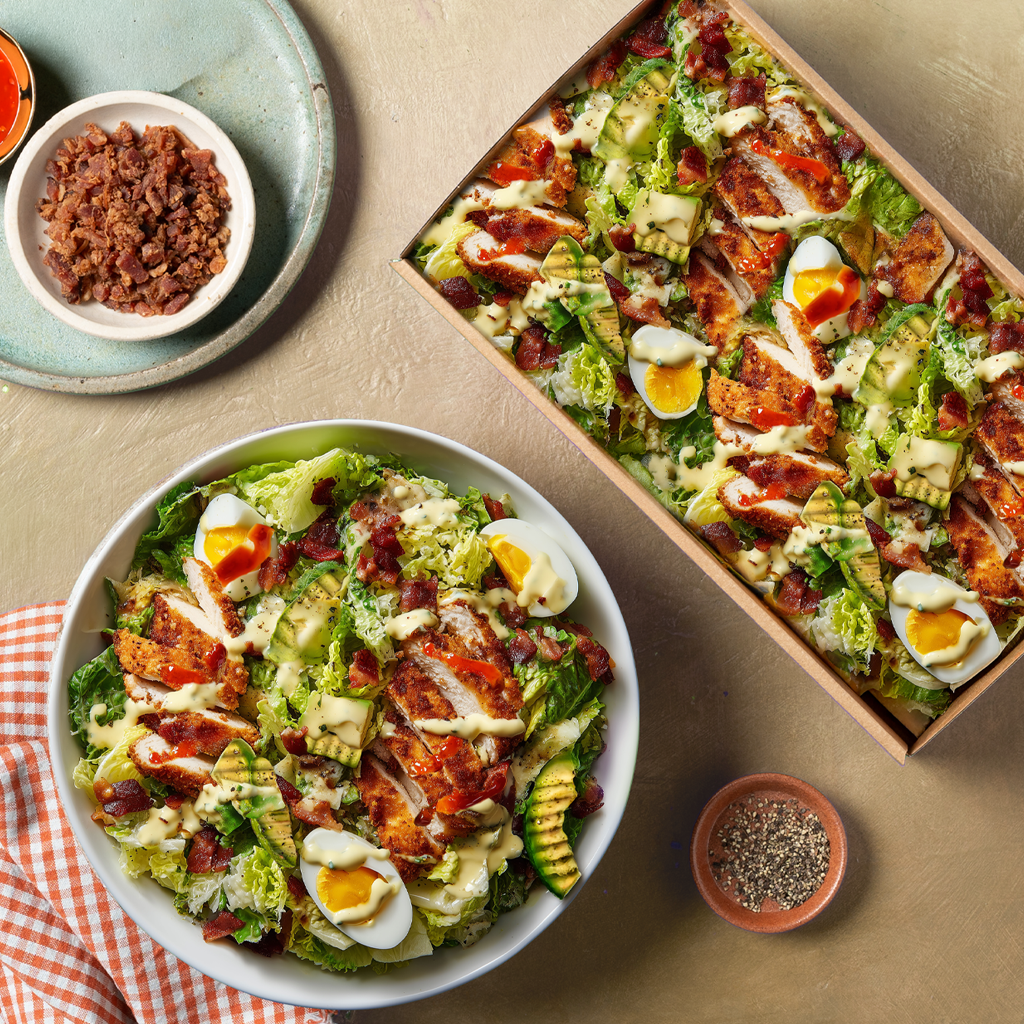 Salad Platter: Sweet Chilli Schnitty