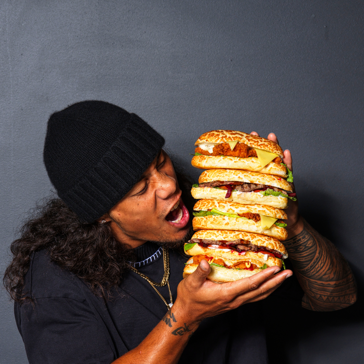 SO Tiger Bun - Crunchy Chicken & Cheese