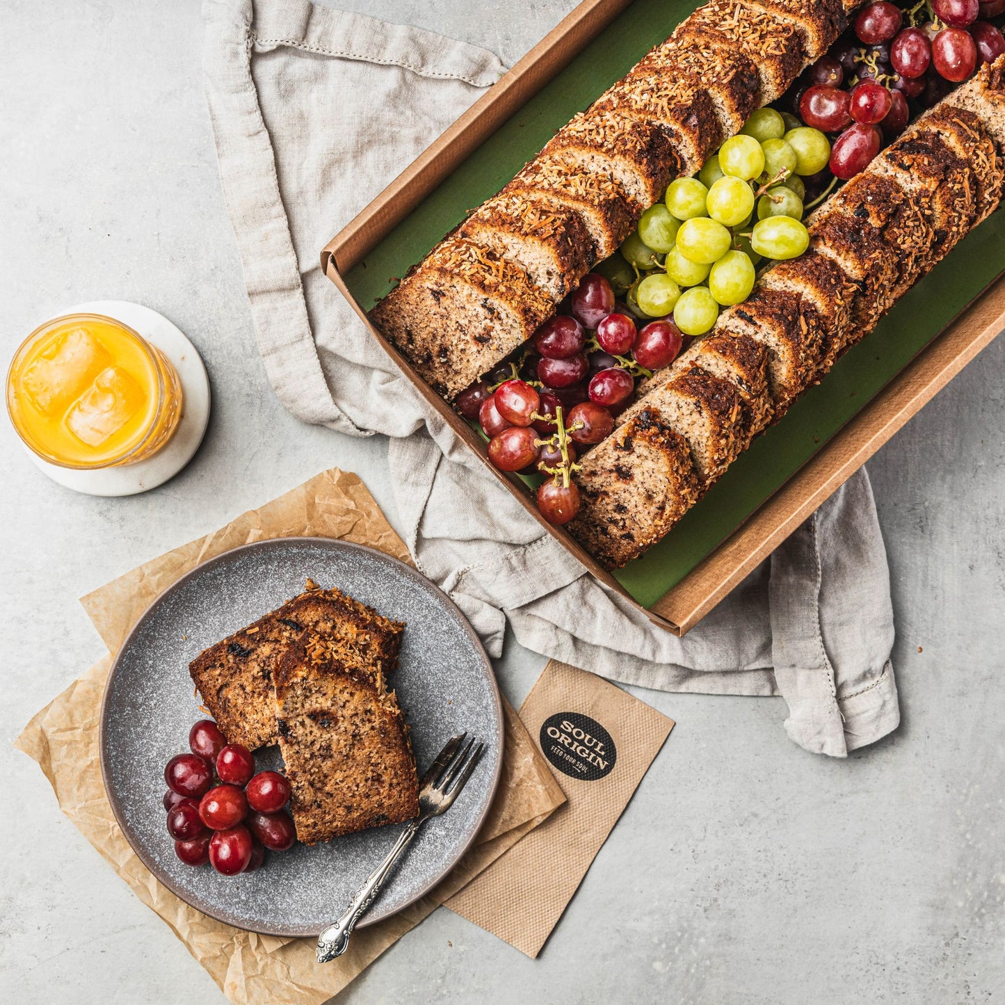 24 Slice Chocolate Coconut Bread