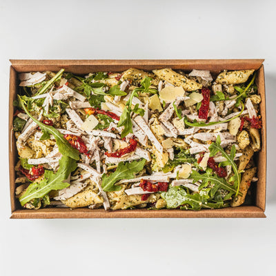 Salad Platter: Chicken Pesto Penne