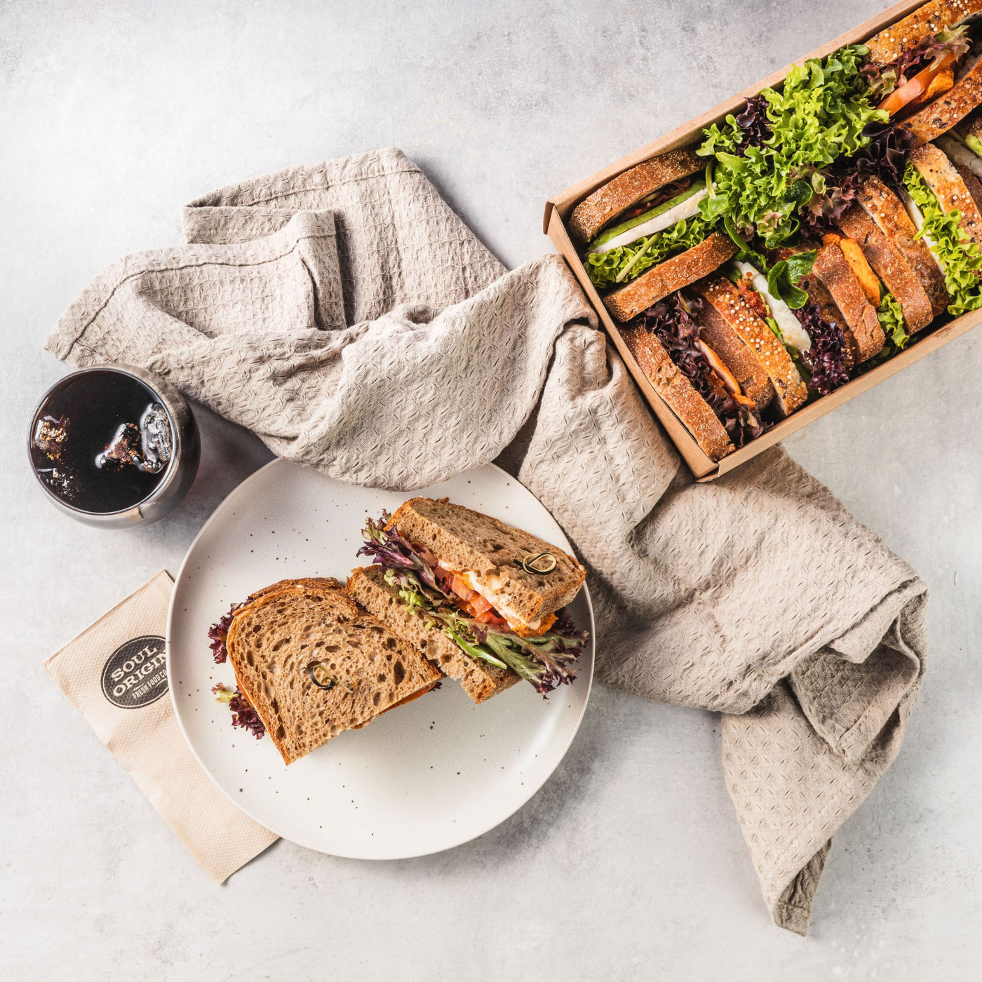Lunch Sandwich Platter